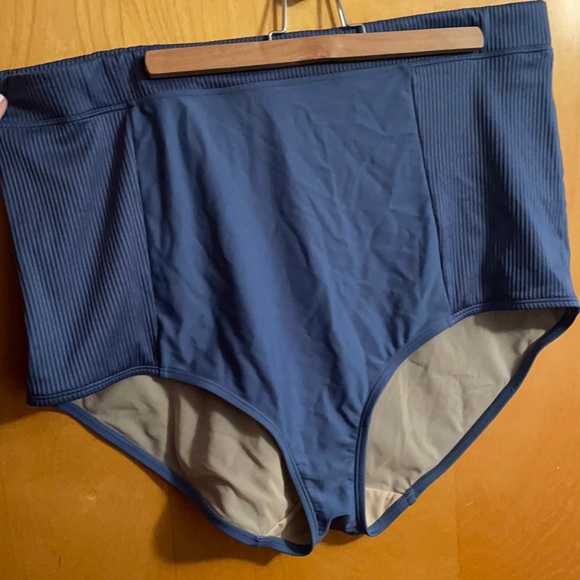 Blue Cacique Bikini bottoms - Picture 1 of 3